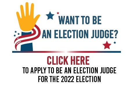 Election Judges Needed!
